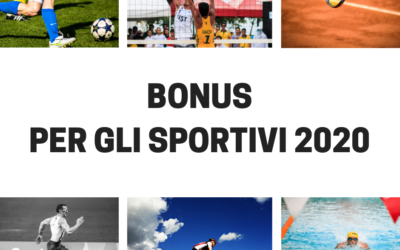 BONUS PER GLI SPORTIVI 2020: SCADENZA AL 15 SETTEMBRE PER PRESENTARE LA DOMANDA