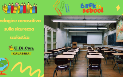 Indagine conoscitiva sicurezza scolastica