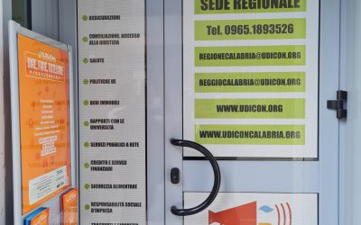 U.Di.Con. Calabria, inaugurata nuova sede. Al centro del nostro impegno la ‘persona’ e i suoi bisogni